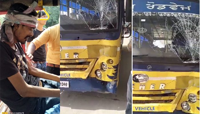 Patiala में बस और ई-रिश्का के बीच भीषण टक्कर, 2 लोग गंभीर घायल