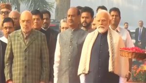 संसद भवन पर हमले की बरसी आज, पीएम मोदी ने शहीदों को दी श्रद्धांजलि