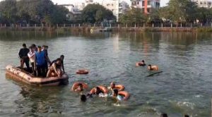 गुजरात की हरणी झील में पिकनिक मनाने गए स्कूली छात्रों की नाव पलटी, 12 छात्रों और दो शिक्षकों की मौत