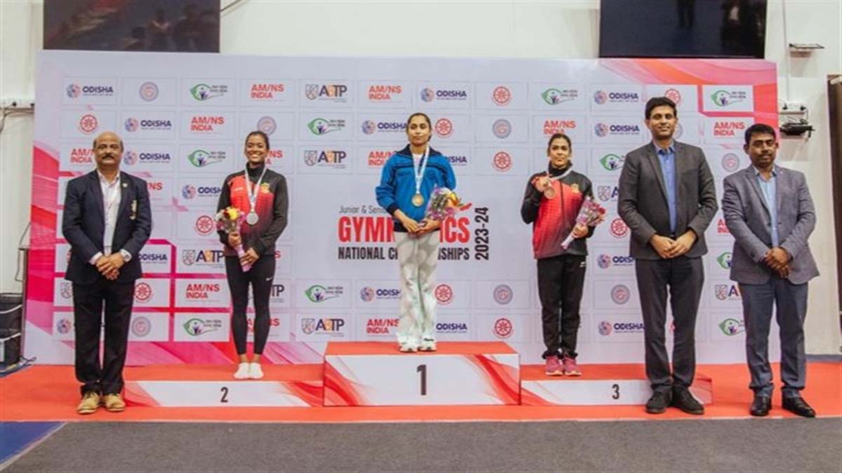 Senior National Gymnastics: दीपा कर्माकर, प्रणति दास, राकेश पात्रा व गौरव कुमार ने कई पदक जीते