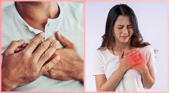 How are heart attack symptoms different in men and women?