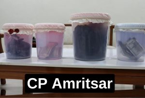 अमृतसर कमिश्नरेट पुलिस ने ड्रग मनी व हैरोइन तस्करी रैकेट का किया भंडाफोड़