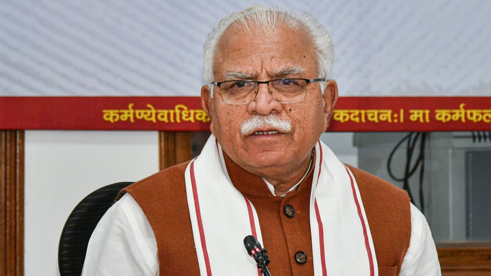 Haryana Elections : केंद्रीय मंत्री Manohar Lal Khattar ने किसान आंदोलन काे लेकर दिया बड़ा बयान