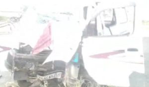 सोनीपत में डिवाइडर के पत्थरों से टकराई इको गाड़ी, हादसे में 2 महिला और 1 बच्ची की मौत