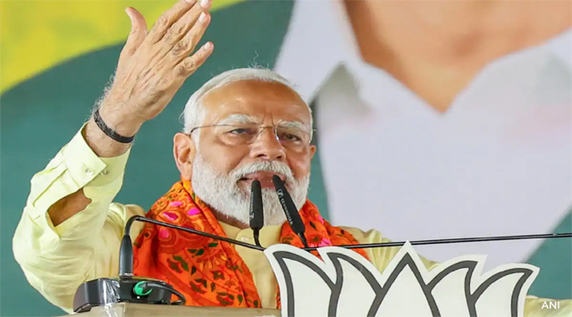 लोकसभा चुनाव 2024/राजनीति/राष्ट्रीय इंडी गठबंधन तुष्टीकरण की गर्त में गिरता चला जा रहा है : PM Modi