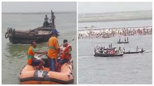 गंगा दशहरा पर पटना में बड़ा हादसाः श्रद्धालुओं से भरी नाव नदी में पलटी, कई लोग डूबे