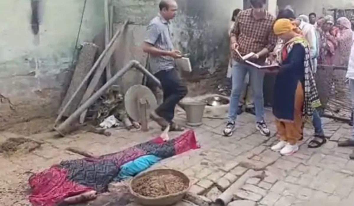 रोहतक में पति ने तेजधार हथियार से पत्नी को मौत के घाट उतारा, हत्या कर आरोपी मौके से फरार