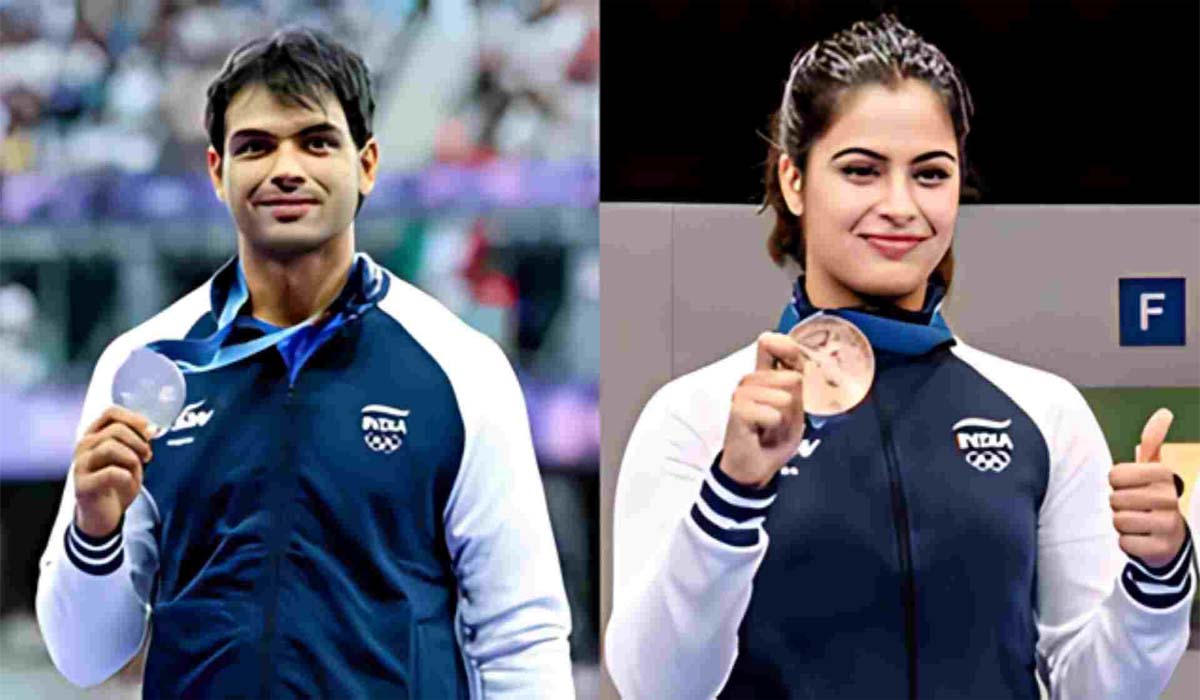 Neeraj Chopra और Manu Bhaker’ की बातचीत का वीडियो हुआ वायरल, सोशन मीडिया पर लोग लगाने लगे कयास