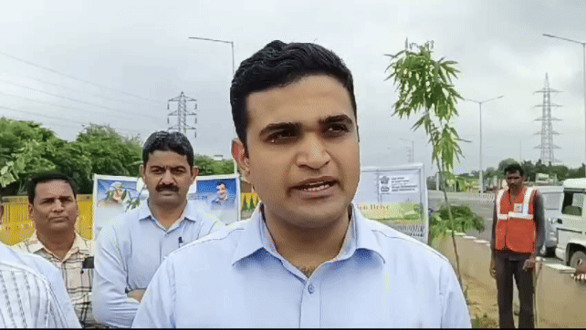 दिल्ली बड़ोदरा मुंबई लिंक एक्सप्रेसवे के सर्विस लाइन पर लगे लोहे की ग्रिल हुई चोरी, एक्शन में पुलिस