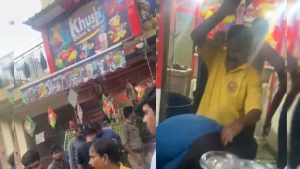 इस इलाके में पेशाब मिलाकर आमिर ने लोगों को पिलाए जूस: पब्लिक ने दुकानदारों को खूब धोया, अब पुलिस ने…