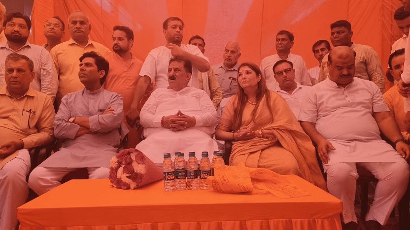 Subhash Sudha के चुनावी कार्यालय का CM Saini ने किया उद्घाटन, हवन यज्ञ में आहुति डाल जीत की कामना की