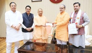 यूपी में BJP की सक्रिय सदस्यता अभियान की शुरुआत, CM Yogi बने पहले सदस्य