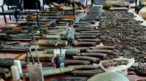 Afghanistan में मिला हथियारों का जखीरा, एंटी एयरक्राफ्ट गन भी बरामद