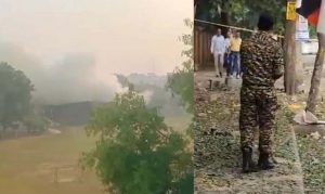 BREAKING : रोहिणी में CRPF स्कूल के पास ब्लास्ट, फैला धुएं का गुबार, मचा हड़कंप