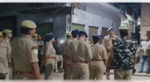 पुलिस टीम पर पथराव, IG Nachiketa Jha ने किया घटनास्थल का निरीक्षण