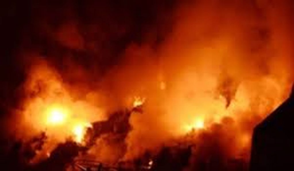 Ghaziabad Cooler Factory Fire