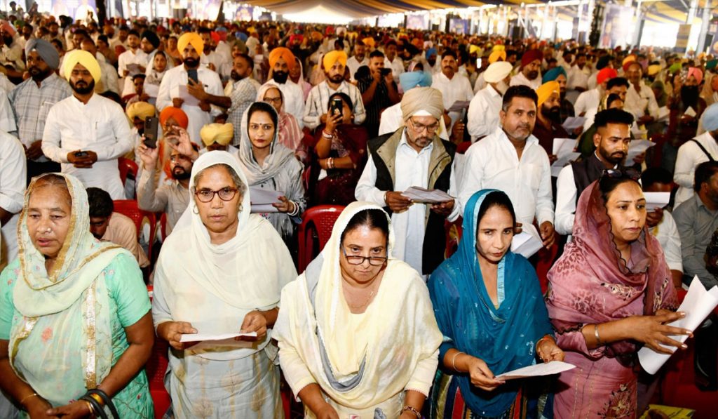 Newly Elected Panchs Administered Oath