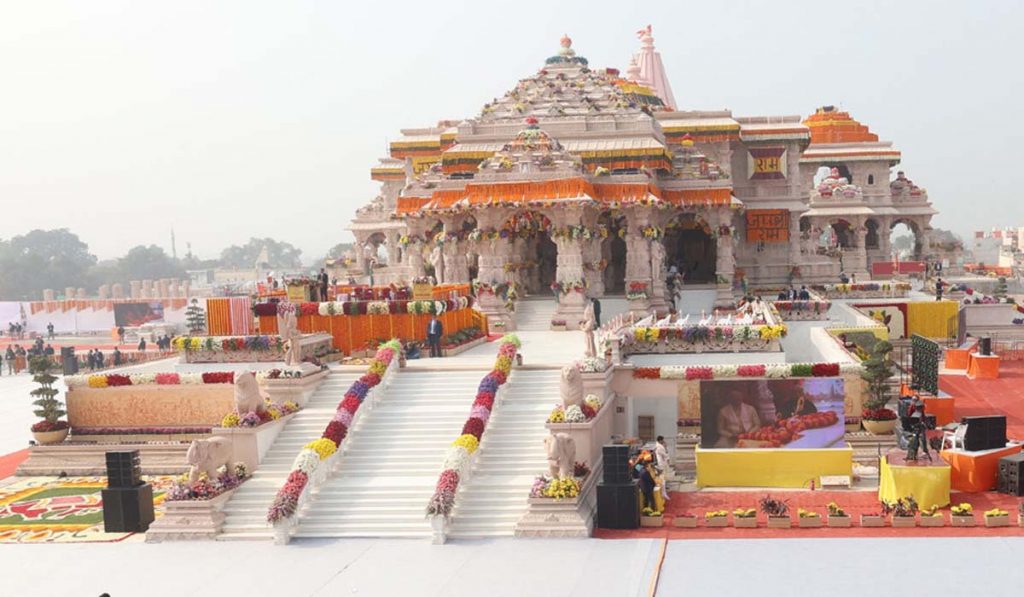 Ram Mandir Construction Work