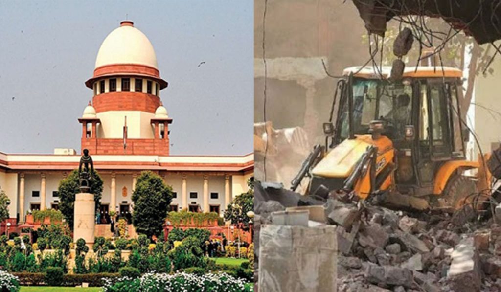 Supreme Court Bulldozer Action