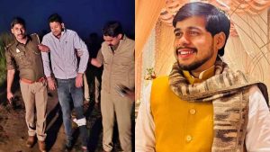 करणी सेना के सदस्य का हत्यारोपी पुलिस मुठभेड़ में गिरफ्तार