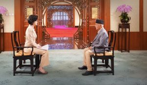 नेपाली प्रधानमंत्री से विशेष बातचीत