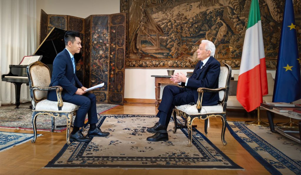 Interview With Italian President