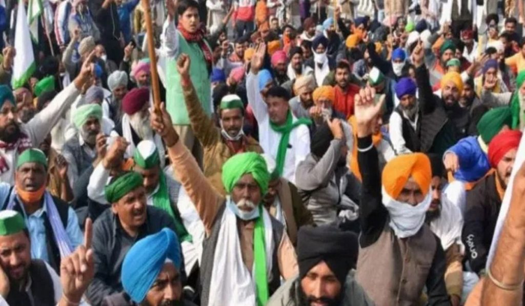 Farmers March Delhi Today