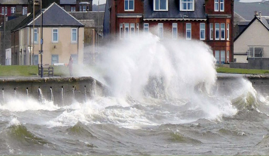 Storm Wreaks Havoc Britain