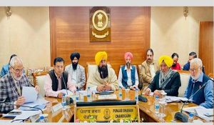 कृषि मंत्री खुदियां ने पंजाब के किसान यूनियनों के साथ की महत्वपूर्ण बैठक