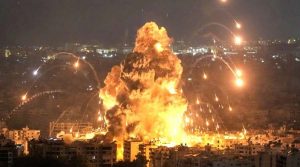 Israel Gaza War : गाजा में इज़रायली हवाई हमले में नौ फ़लिस्तीनियो की हुई मौत, कई अन्य घायल