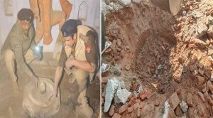 संभल में अतिक्रमण हटाओ अभियान के दाैरान बंद किए चार और प्राचीन कुएं मिले