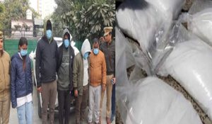 Drugs की तस्करी करने वाले 5 शातिर गिरफ्तार, लाखों का माल बरामद