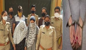 हनीट्रैप के जरिए ब्लैकमेल करने वाली 2 महिला समेत 5 गिरफ्तार