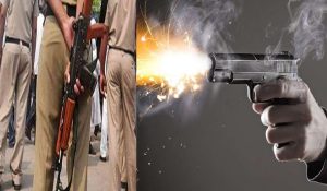 लूट के मामले के आरोपी ने दरोगा पर चलाई गोली, जवाबी कार्रवाई में घायल
