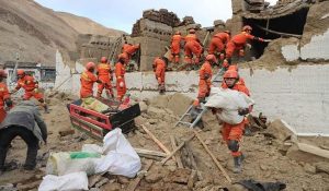 शीत्सांग के भूकंप ग्रस्त क्षेत्र में बचाए गए 407 लोग