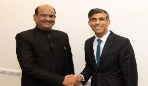 Om Birla और पूर्व PM Rishi Sunak की हुई मुलाकात, भारत-ब्रिटेन संबंधों पर हुई चर्चा