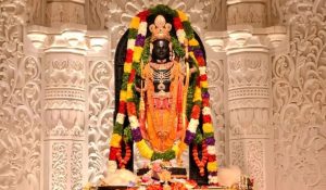 Ram Lala की प्राण प्रतिष्ठा के प्रथम वर्षगांठ पर भाजपा नेताओ ने की विशेष पूजा