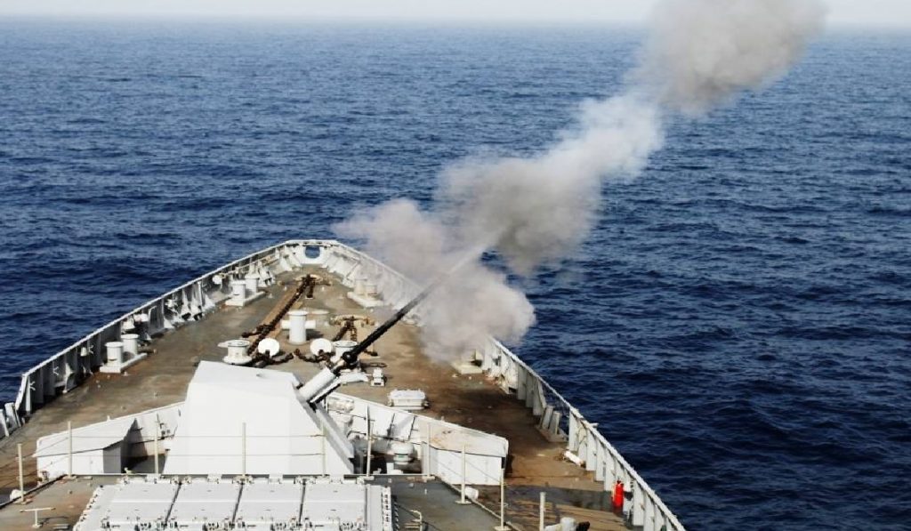 Sri Lanka Navy Firing