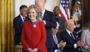 Biden ने Hillary Clinton, George Soros को ‘प्रेसिडेंशियल मेडल ऑफ फ्रीडम’ किया प्रदान 