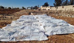 Syria में सामूहिक कब्रों का पता चला, कम से कम 26 लोगों के शव बरामद