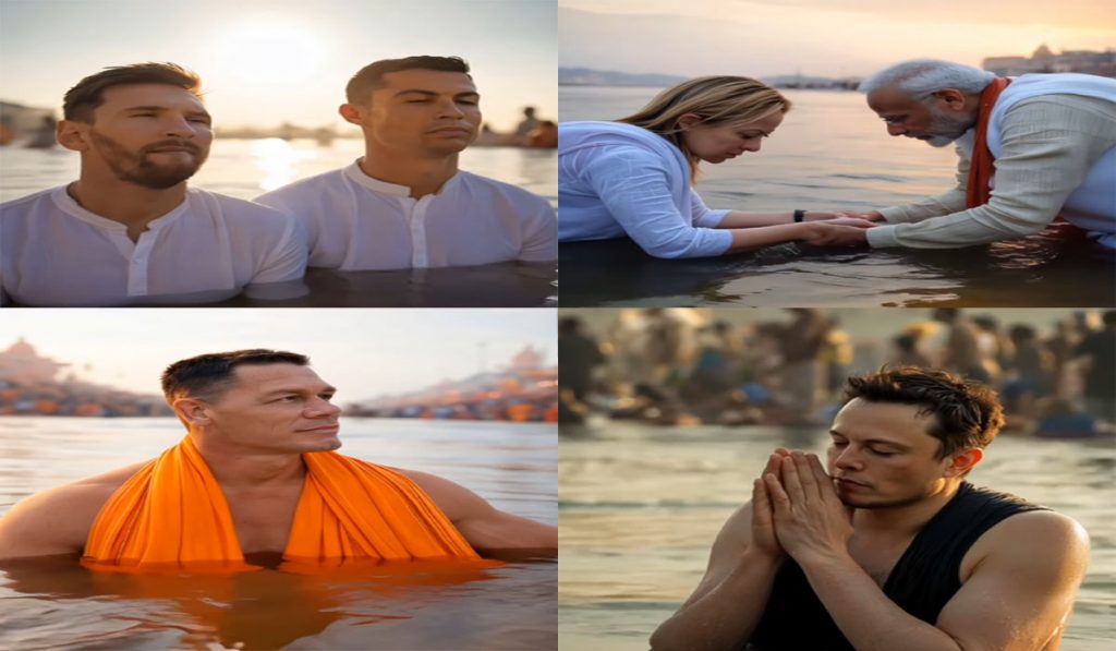 Celebrities in Mahakumbh