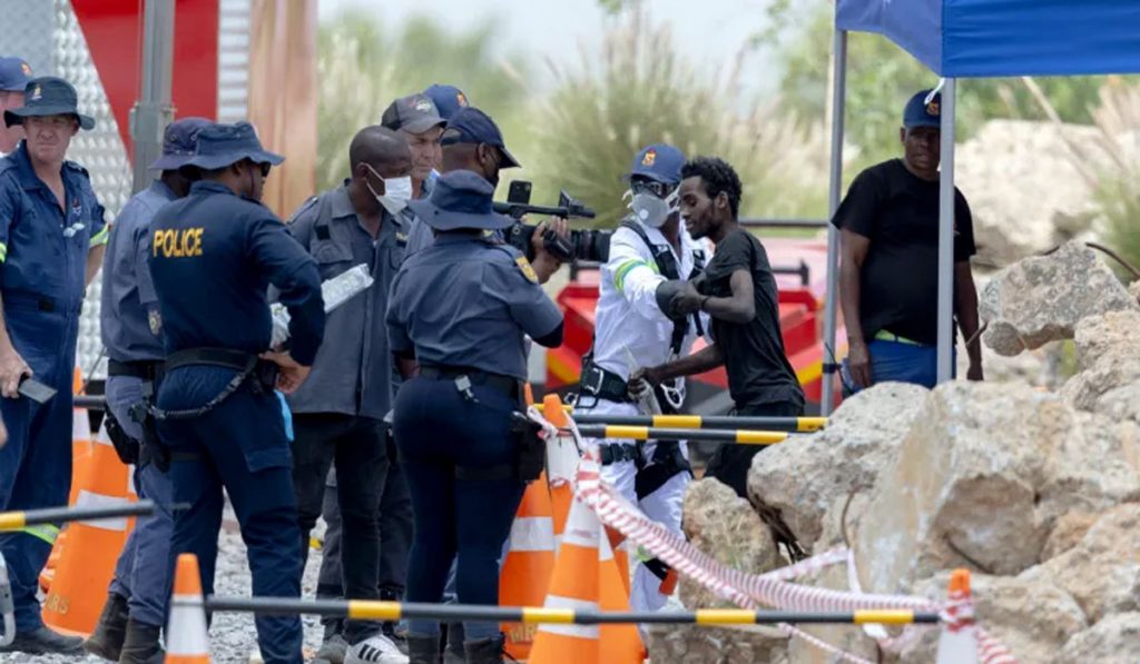Illegal Miners Rescued