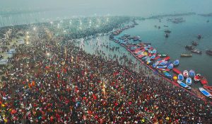 Maha Kumbh 2025 : आए श्रद्धालुओं ने कहा, डरने की जरूरत नहीं, व्यवस्थाएं अच्छी हैं