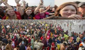 Maha Kumbh 2025 : महाकुंभ में आए विदेशी श्रद्धालुओं ने योगी सरकार की व्यवस्थाओं का सराहा