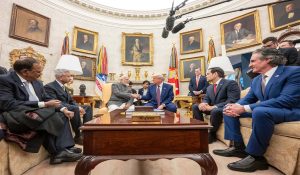 PM Modi Meet Trump: गले मिले पुराने दोस्त…मुलाकात के दौरान ट्रंप ने PM Modi से कहा, हमने आपको बहुत मिस किया