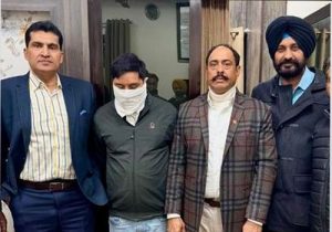 विजिलेंस ब्यूरो ने नायब तहसीलदार के रीडर को 8000 रुपये की रिश्वत लेते किया गिरफ्तार