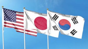 America, Japan, South Korea के विदेश मंत्रियों की बैठक, कई मुद्दों पर हुई चर्चा