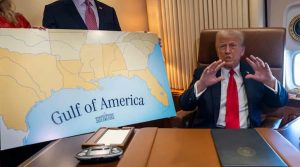 अमेरिका ने मेक्सिको की खाड़ी का नाम बदला: ‘White House’