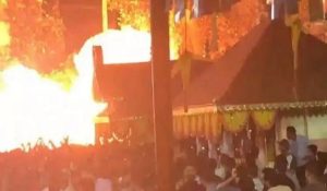 केरल में मैच से पहले पटाखे फटने से हुआ बड़ा हादसा, 30 से ज्यादा लोग घायल