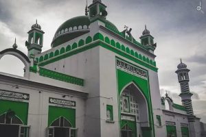संभल में शाही जामा मस्जिद की बाहरी दीवार की पुताई का काम शुरू 